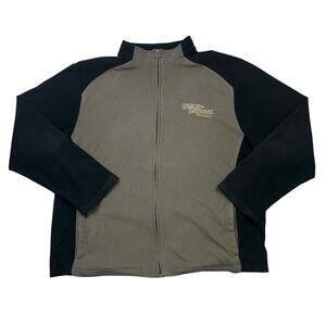 Harley Davidson Motorcycles Fleece Jacket Full Zip Sweater